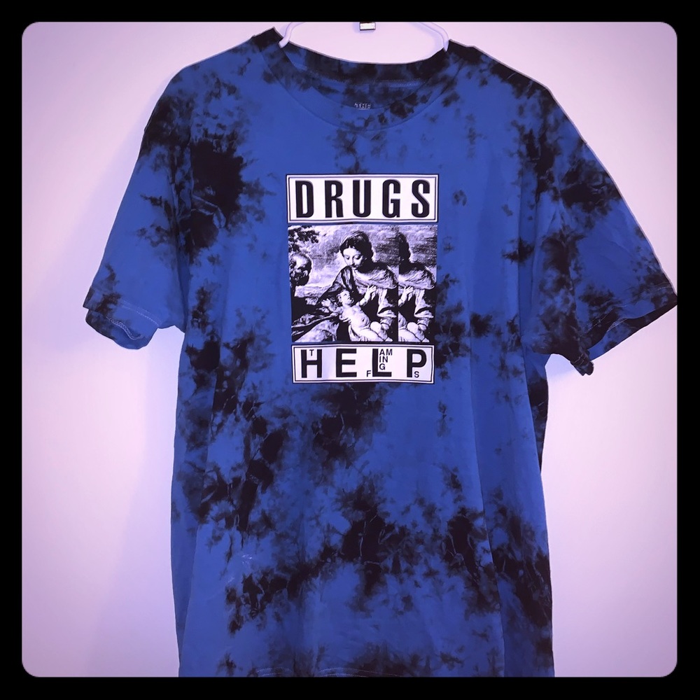 PLEASURES X Flaming Lips Collab T-Shirt Size: M